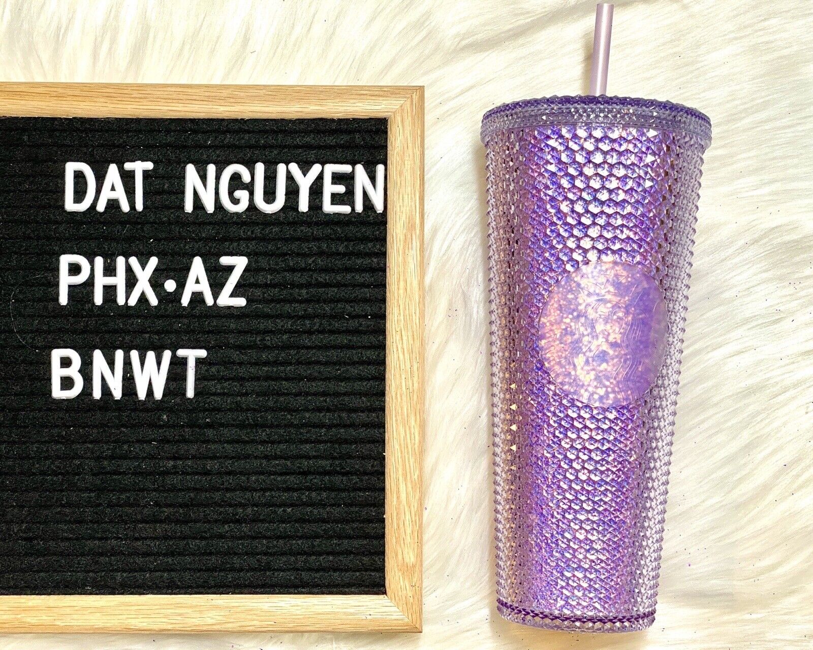 Starbucks - Korea Purple Sakura Glitter Tumbler - Venti Size