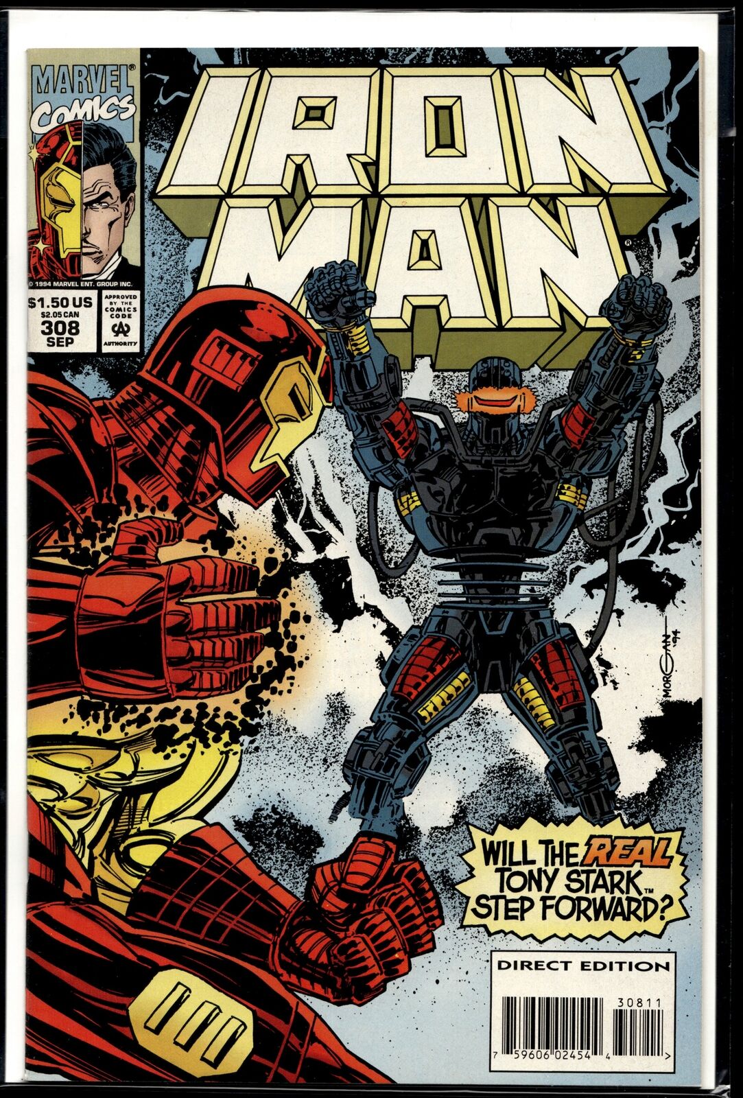 1994 Iron Man #308 Marvel Comic