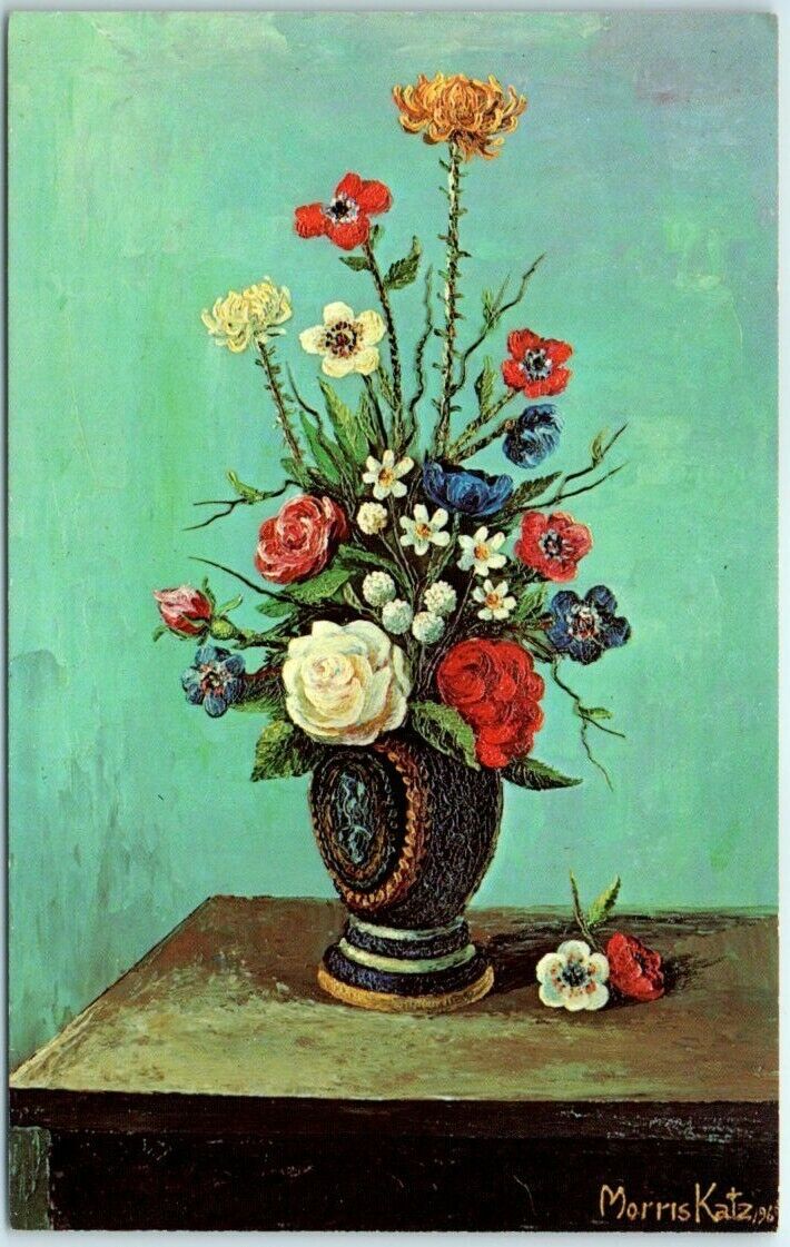 Postcard - Flower in Vase