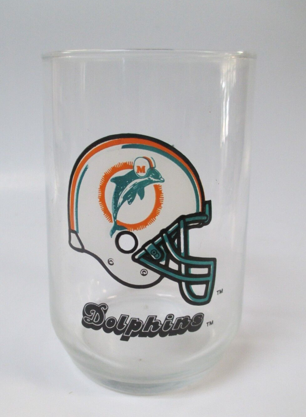 Miami Dolphins Collector Glass - Helmet Logo - Football NFL