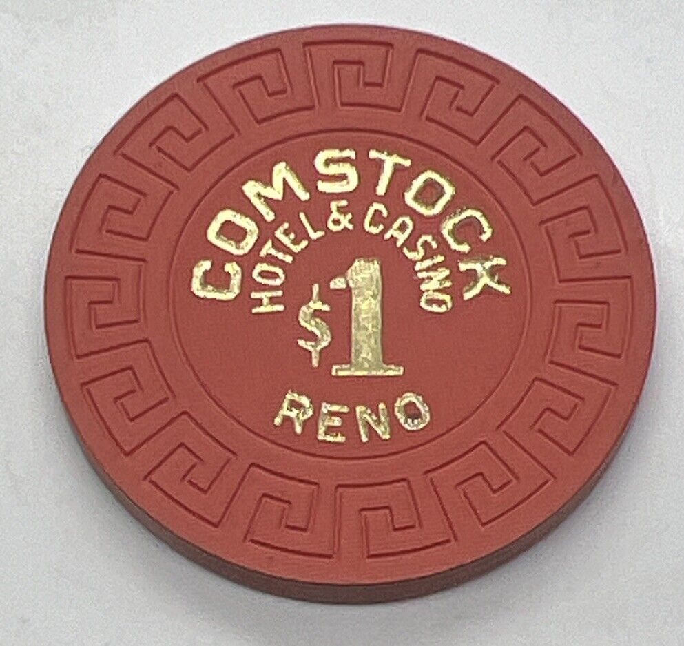 Comstock Casino Reno Nevada $1 Chip 1978