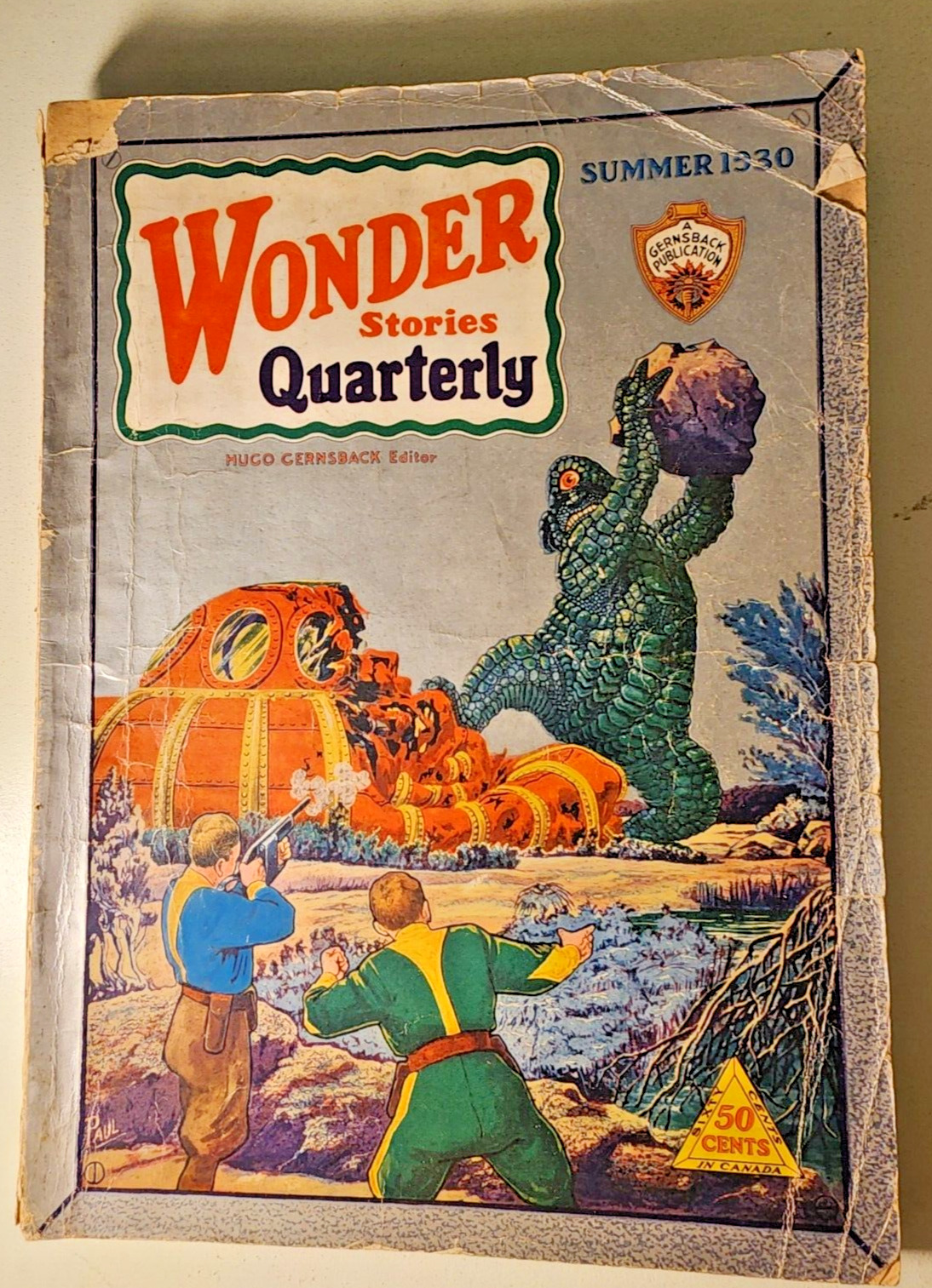 Wonder Stories Quarterly Summer 1930