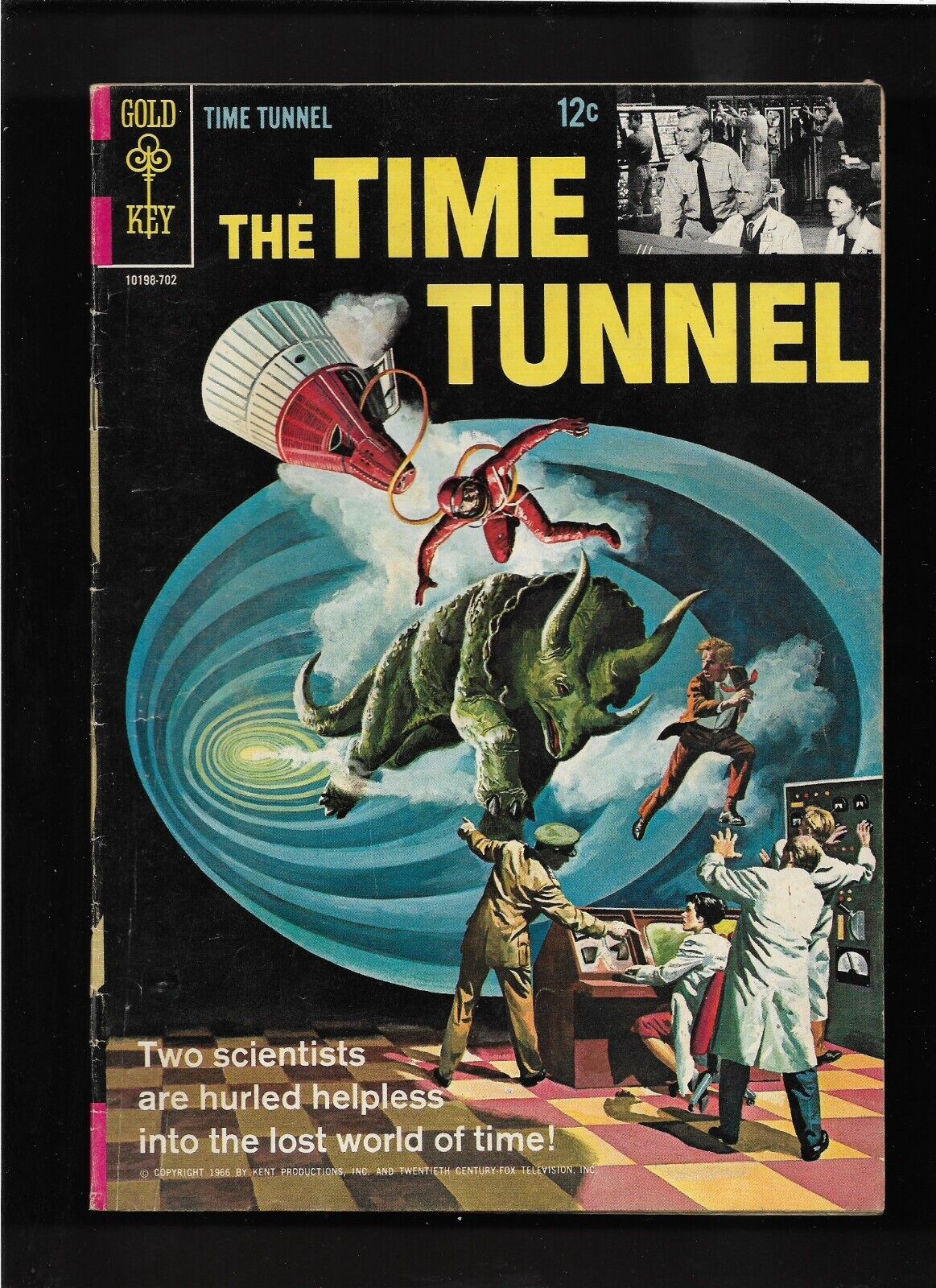 1966 1st Issue THE TIME TUNNEL GOLD KEY COMIC BOOK   ORIGINAL  &  COMPLETE