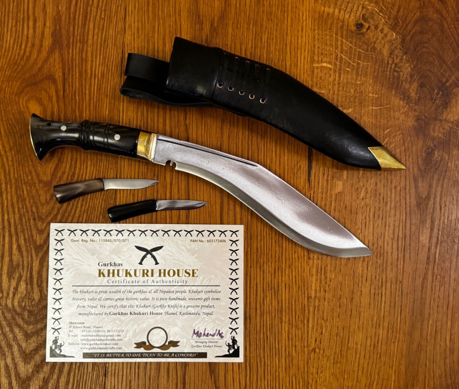 Nepal Gurkha KUKRI Knife - 15\