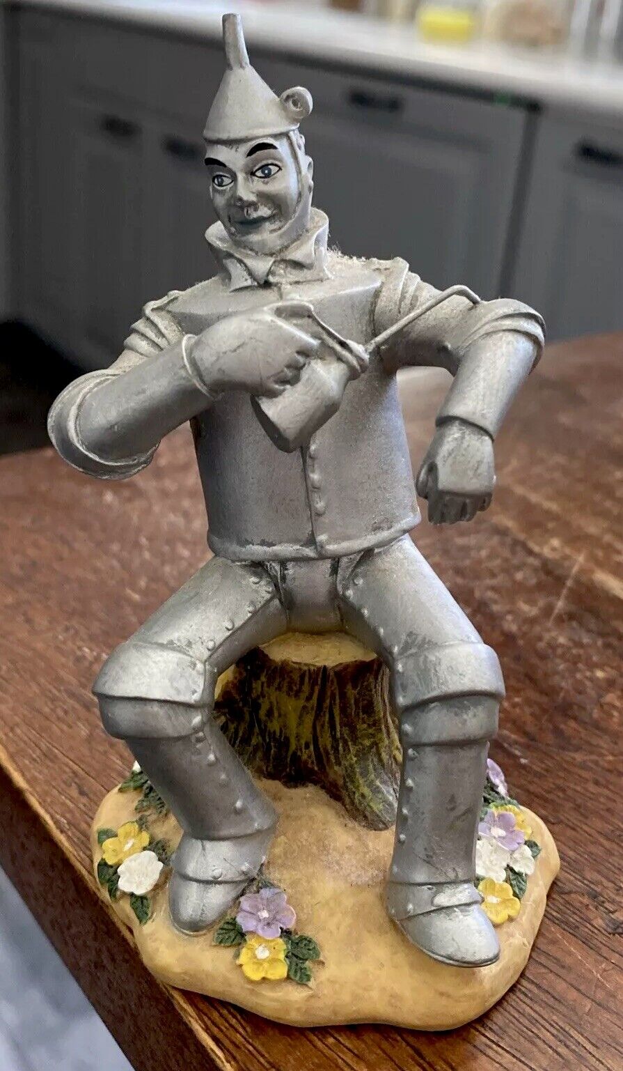 Vintage Enesco Wizard of Oz Tinman 1999 Enamel Figure