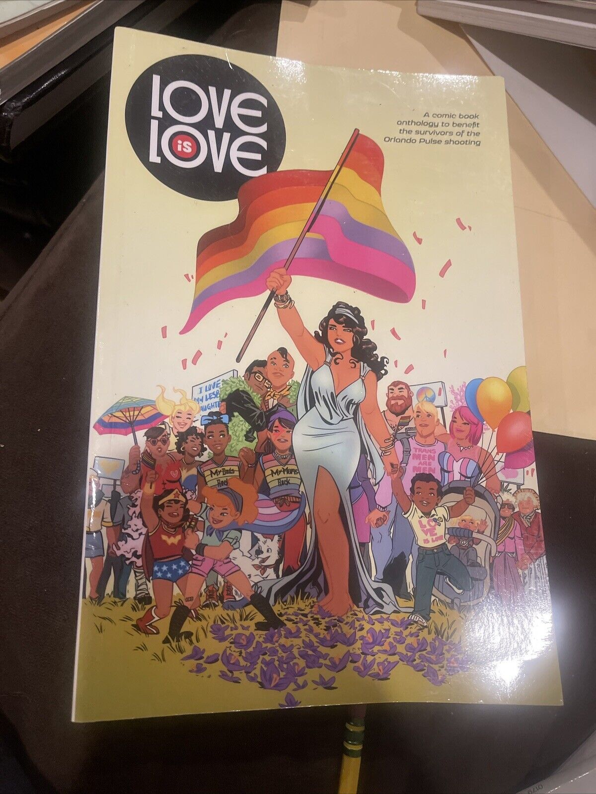 Love Is Love TPB IDW  Jim Lee 2016 NEW LGBTQ