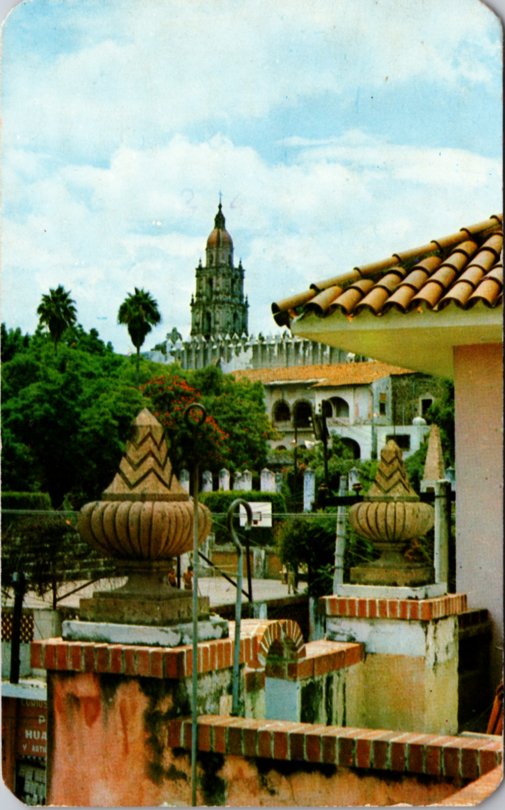 Parcial View, Cuernavaca, Mexico, Vintage Postcard