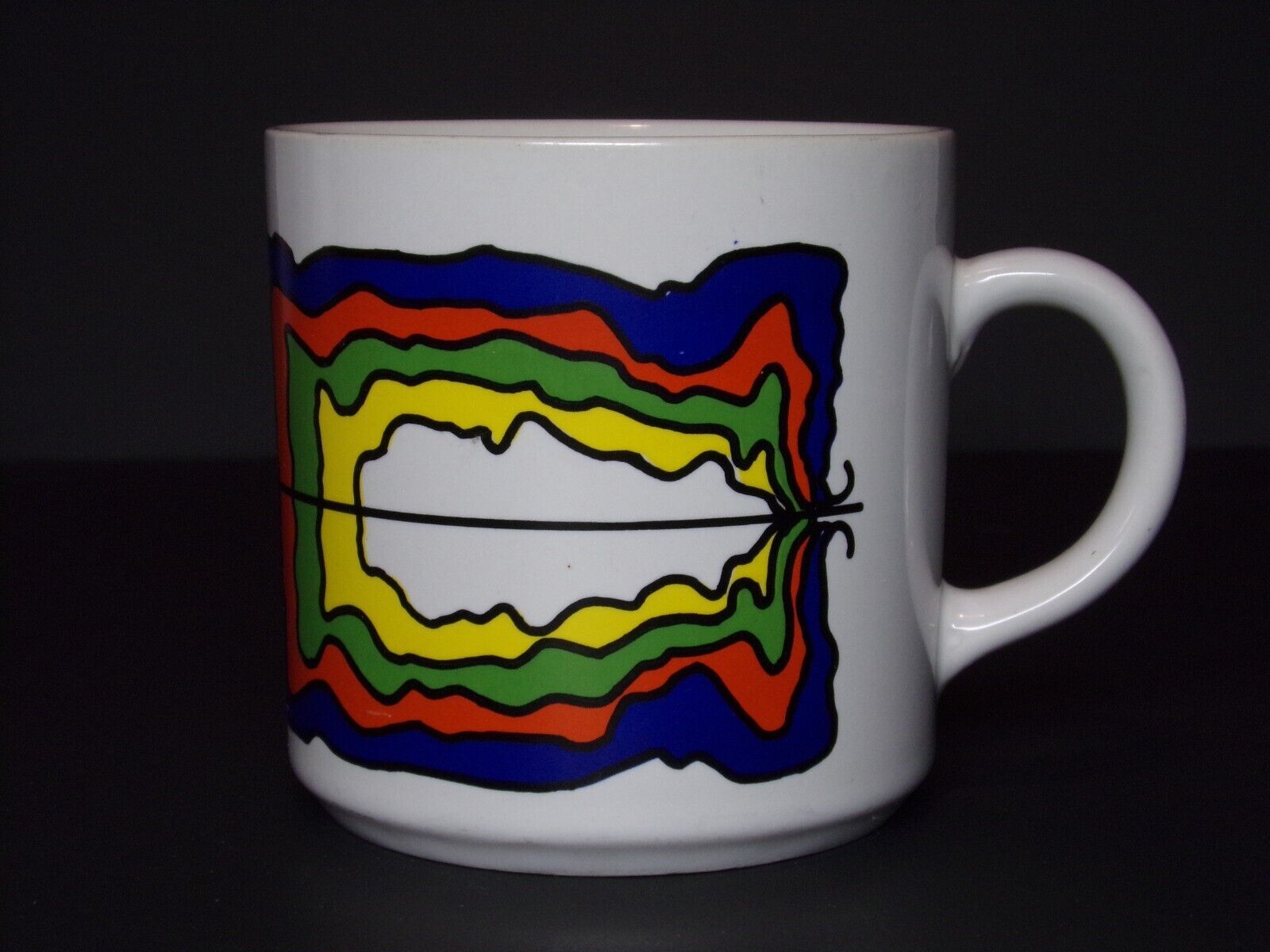 Vintage  1970\'s/1980\'s  JONF Designs  Groovy  Mug   Rare