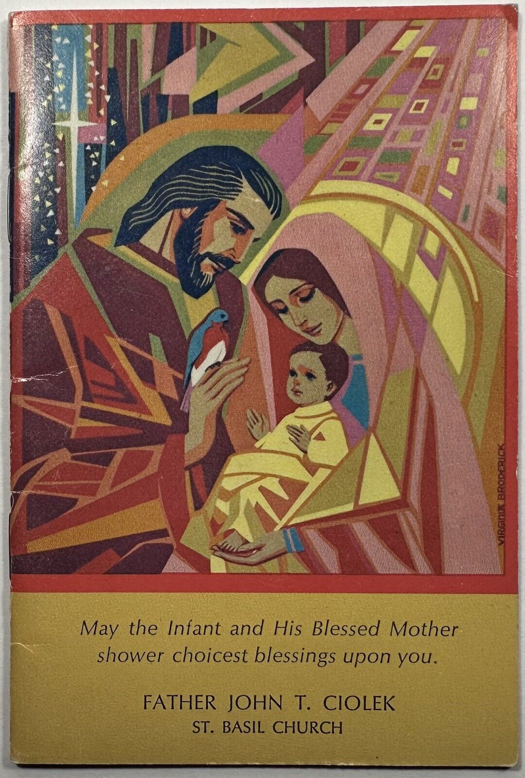 Family Prayer, Vintage Holy Devotional Prayer Booklet.