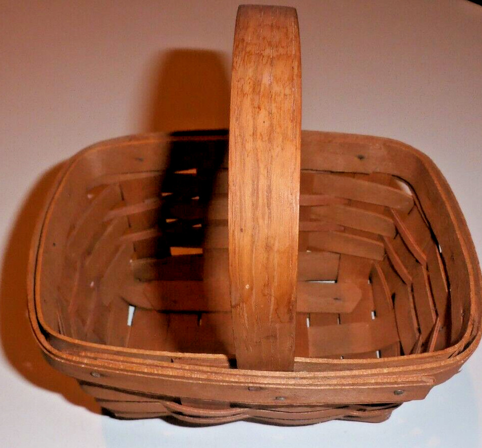 Longaberger Vintage 1989 Basket With Handle