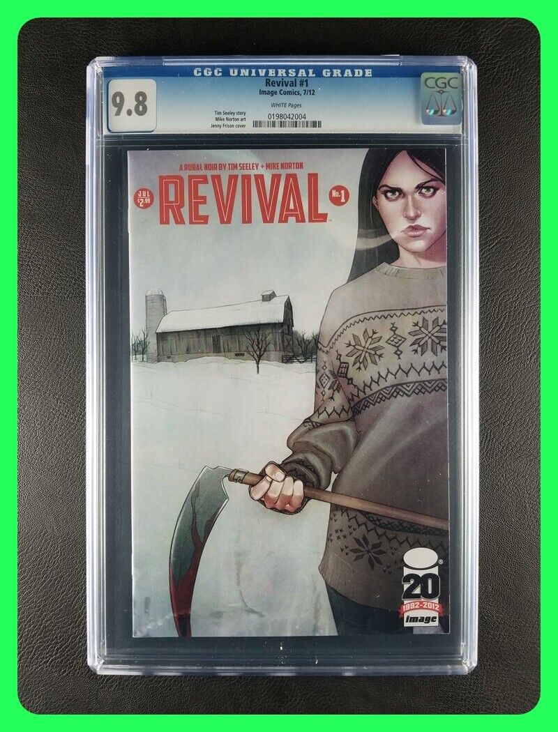 Revival #1A (Image, July 2012) *CGC 9.8*