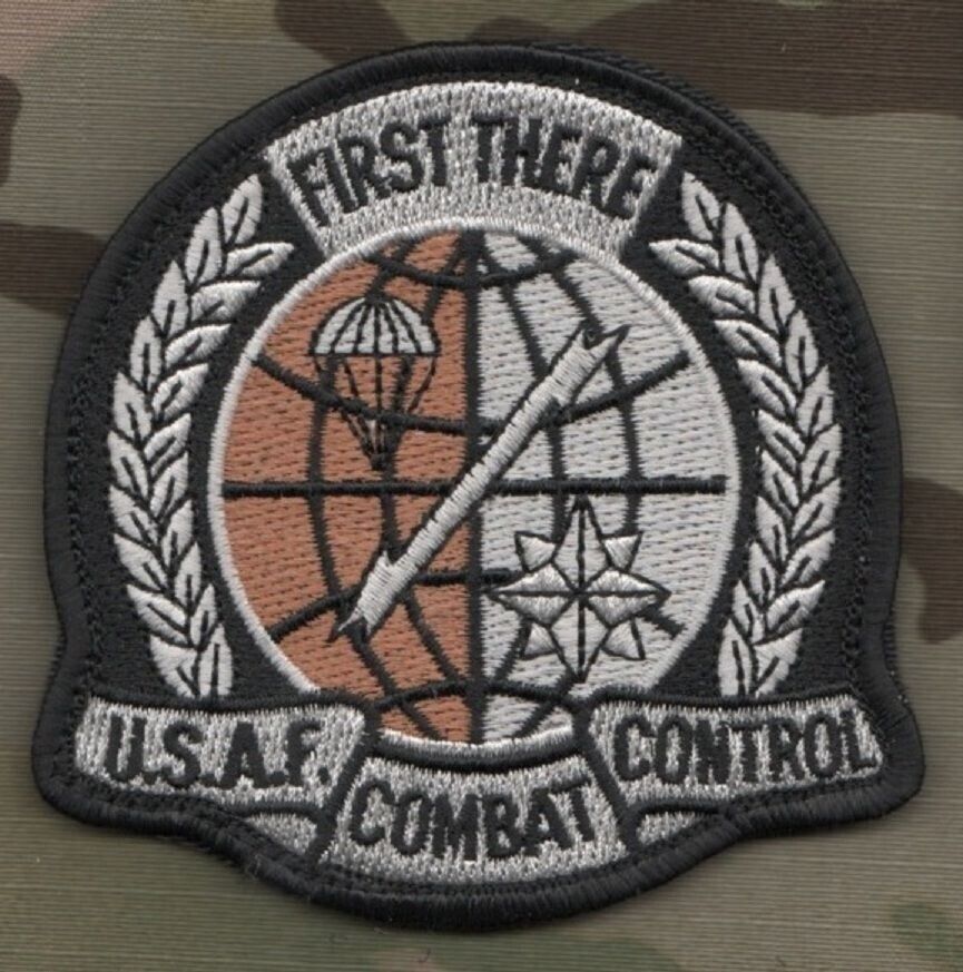 AFSOC TACP JTAC DEATH on CALL FORWARD COMBAT CONTROL CCT 1st THERE velkrö PATCH