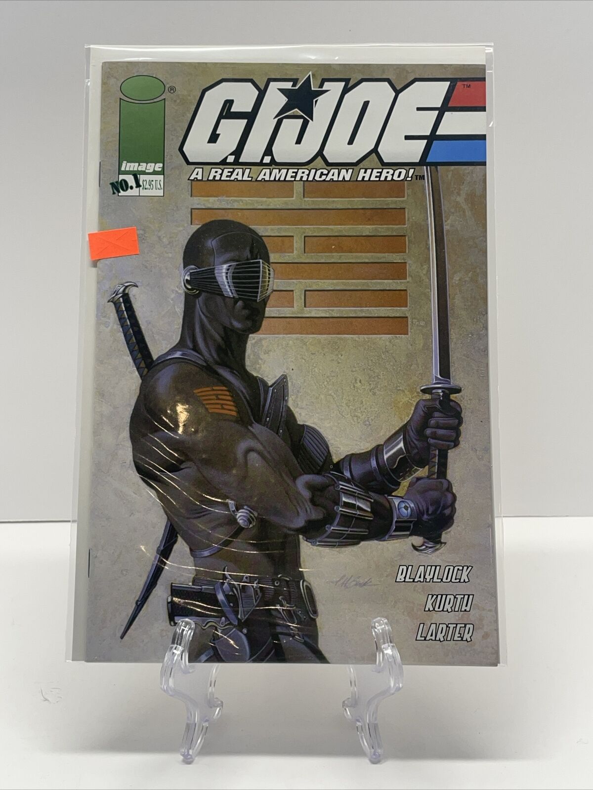 G.I. Joe A Real American Hero #1 Second Print Snake Eyes Variant Image 2001