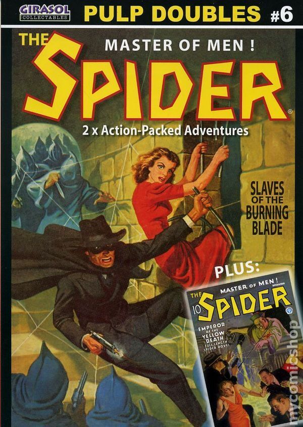 Pulp Doubles: Featuring The Spider SC Jan 2008 #6-1ST VF Stock Image
