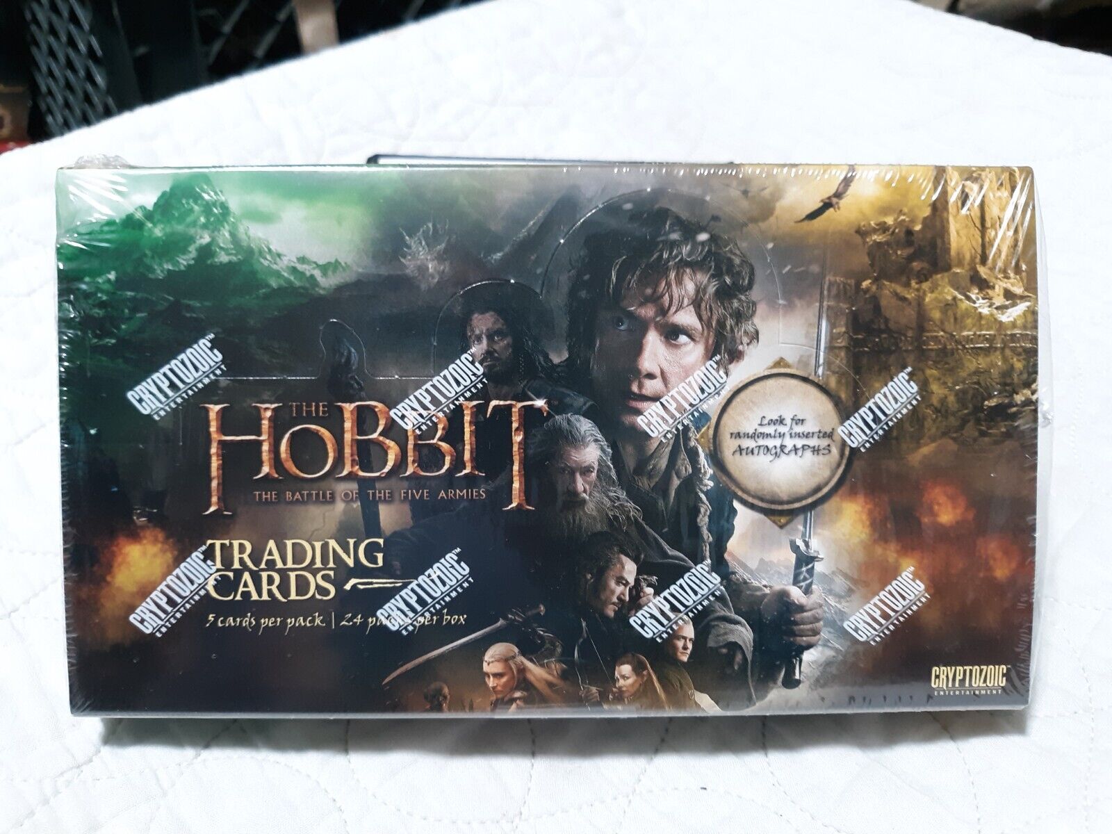 2016 Cryptozoic Hobbit The Battle of the Five Armies Box