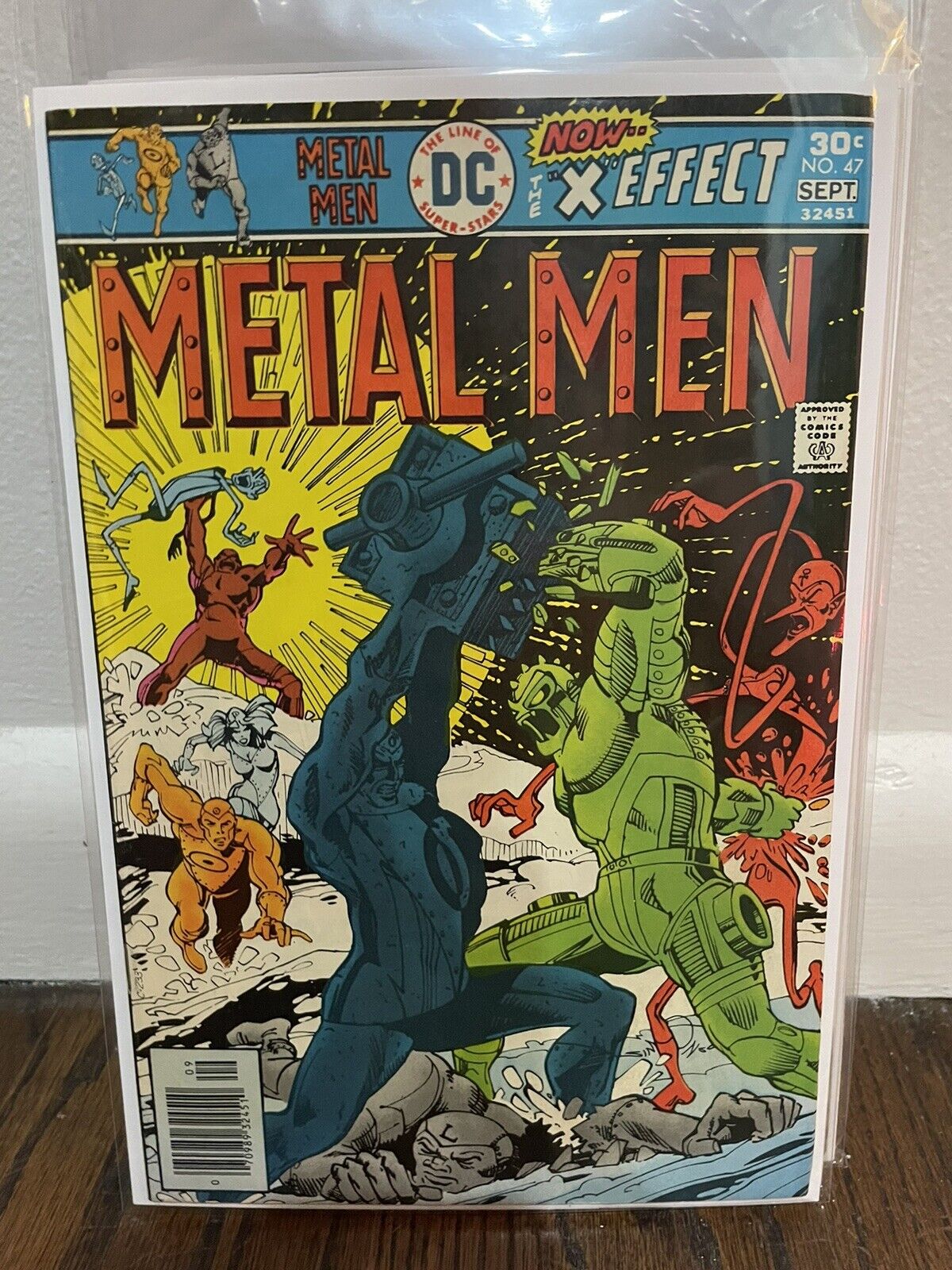 Metal Men #47 1976 F/VF Walt Simonson Comic Book