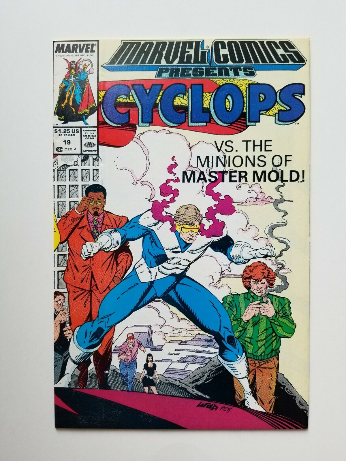 Marvel Comics Presents # 19 KEY  1st Damage Control MCU Strange Panther Cyclops