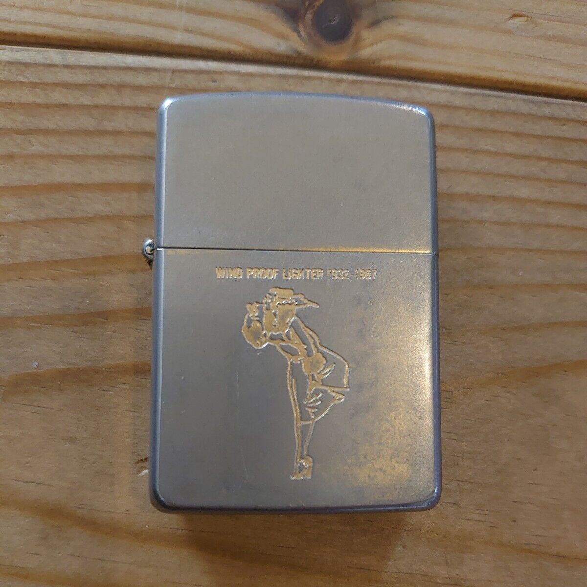 Vintage to Get ZIPPO 1987 Windy WIND PROOF