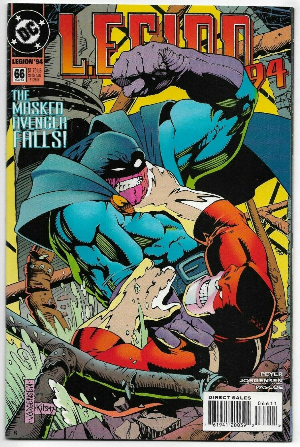 L.E.G.I.O.N. 94 #66 DC Comics 1994 VF+ 