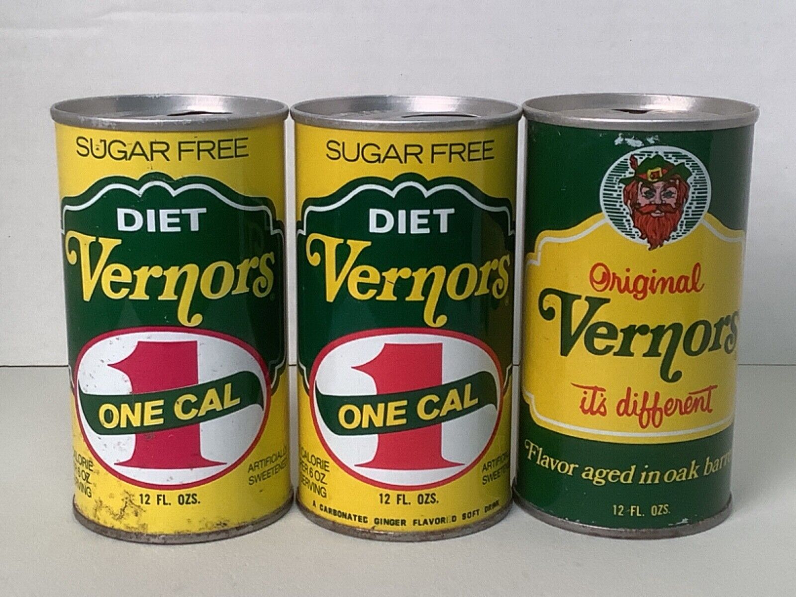 VERNORS “3 Different” S/S Soda Cans