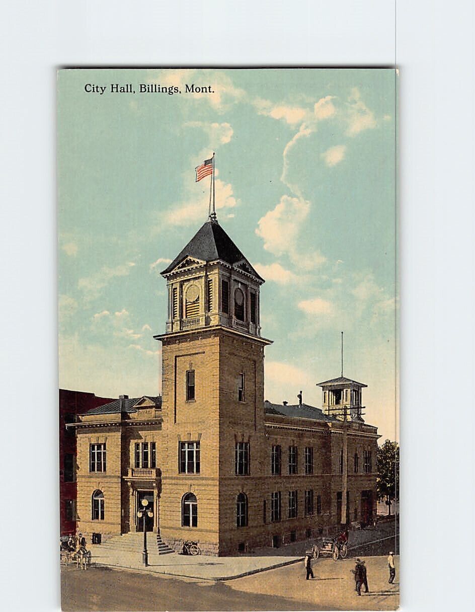 Postcard City Hall Billings Montana USA