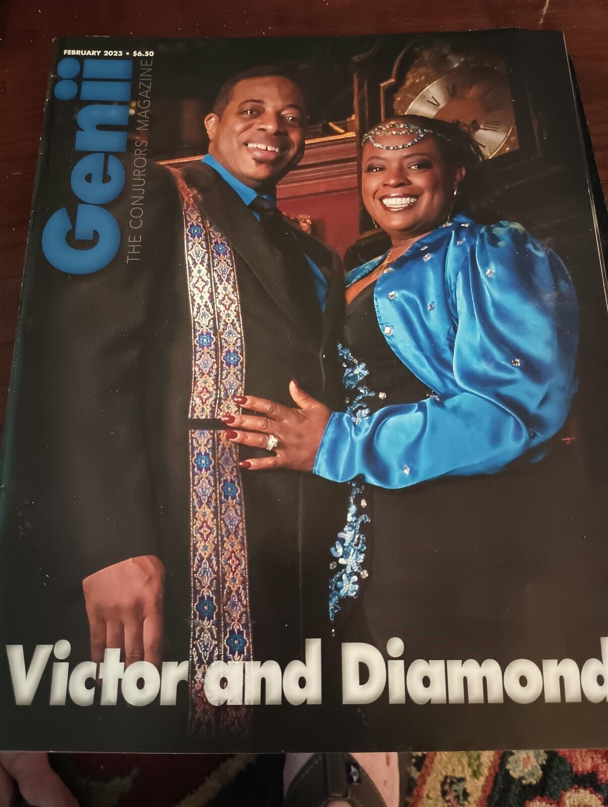 Victor and Diamond Issue Genii Magazine February 2023