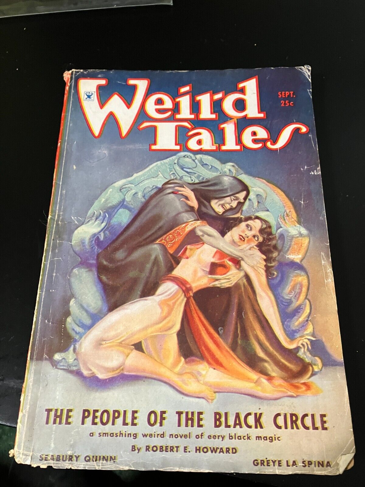 Weird Tales Horror Pulp September 1934 Robert E Howard Conan