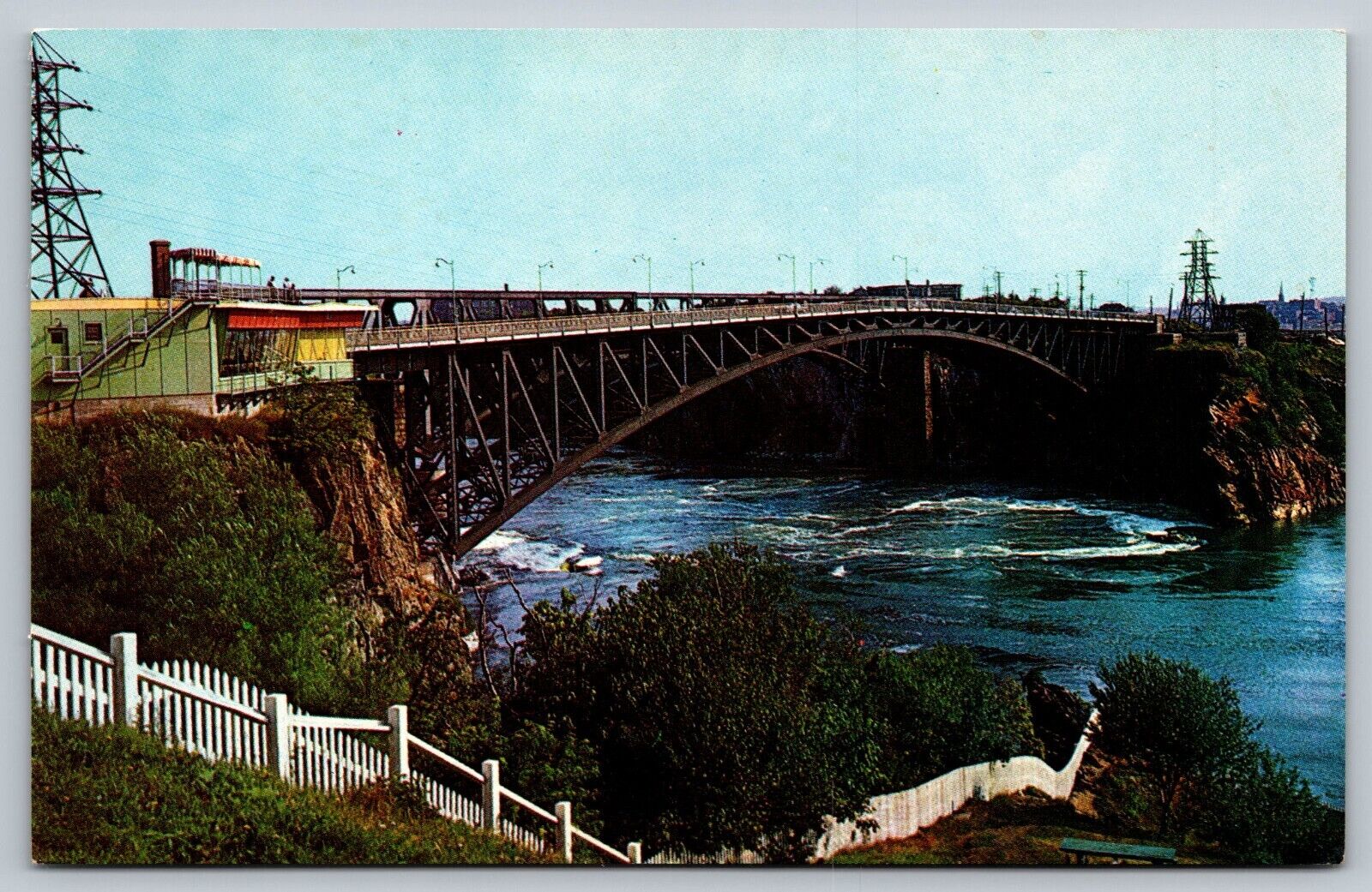 Postcard - The Reversing Falls, High Tide - Saint John, Canada