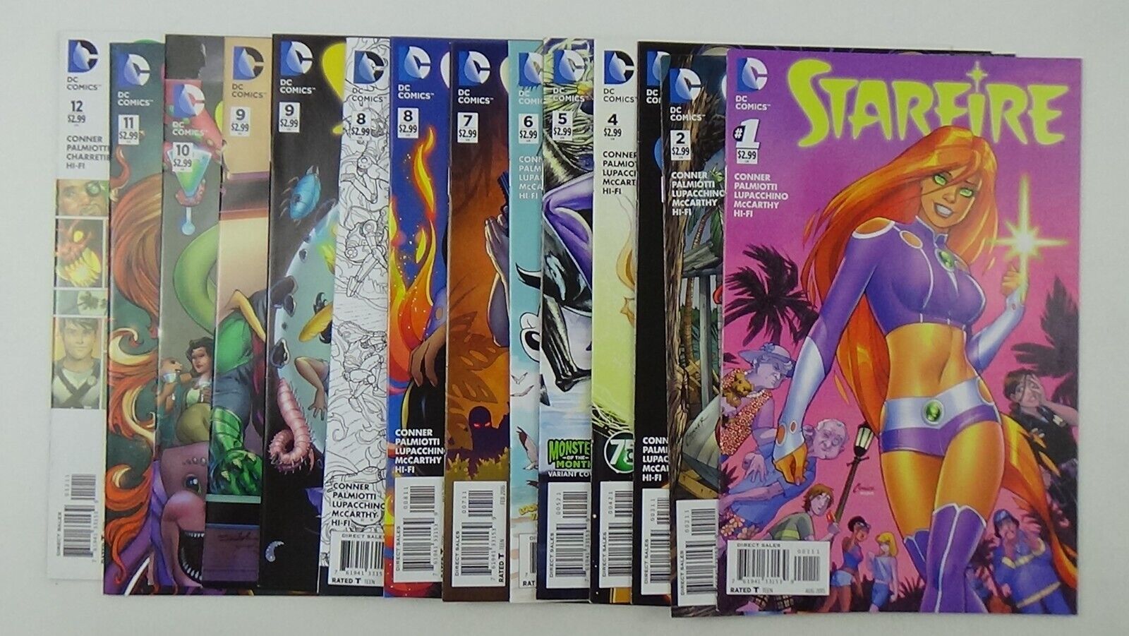 Starfire #1-12 Set + 2 extra copies (DC Comics, 2015) #024-13