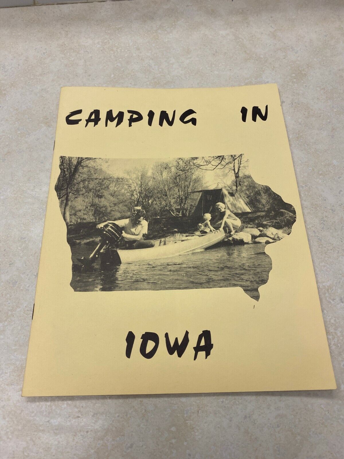 1968 Camping in Iowa Booklet