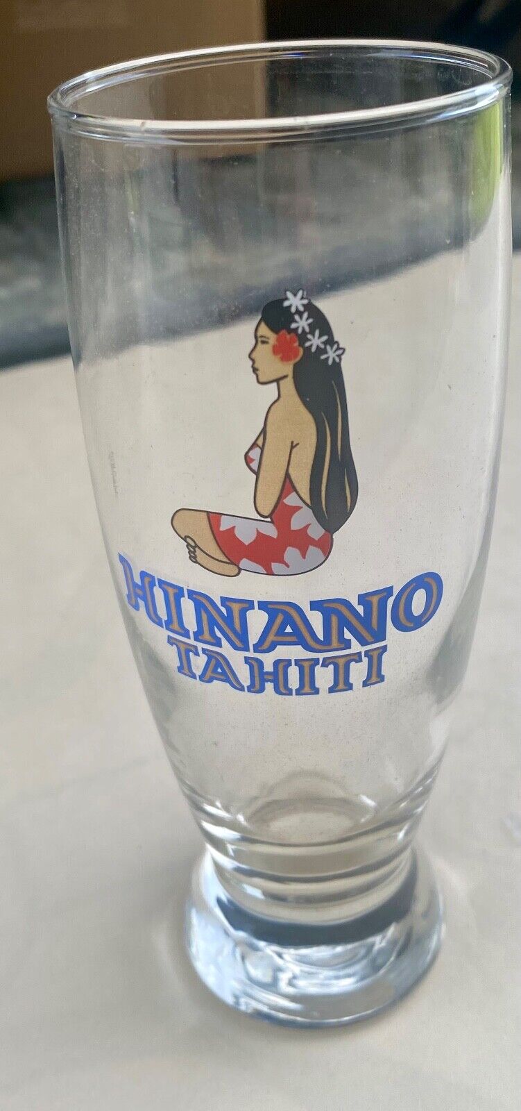 TAHITI BEER GLASS HINANO, TAHITI