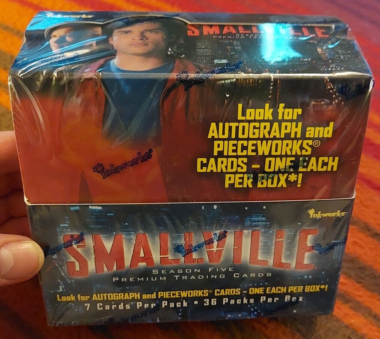 2006 Smallville Season 5 Factory Sealed card box w/36 pack(1 autograph 1 costume