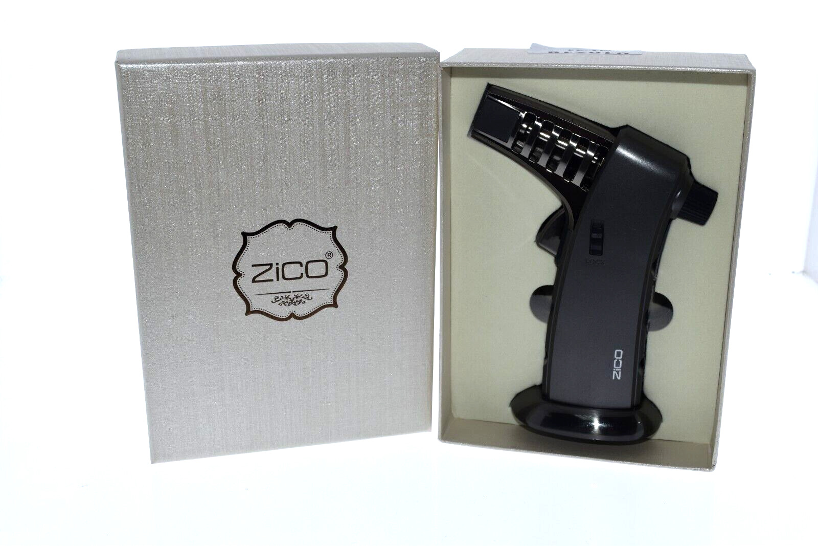 ZICO MT-41 SINGLE TORCH LIGHTER-COLOR-BLACK  GIFT BOX INCLUDED