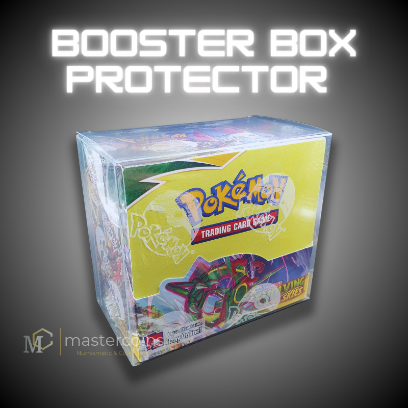 Pokemon Booster Box Premium Clear Protector - 10 Pcs (Extra Thick)