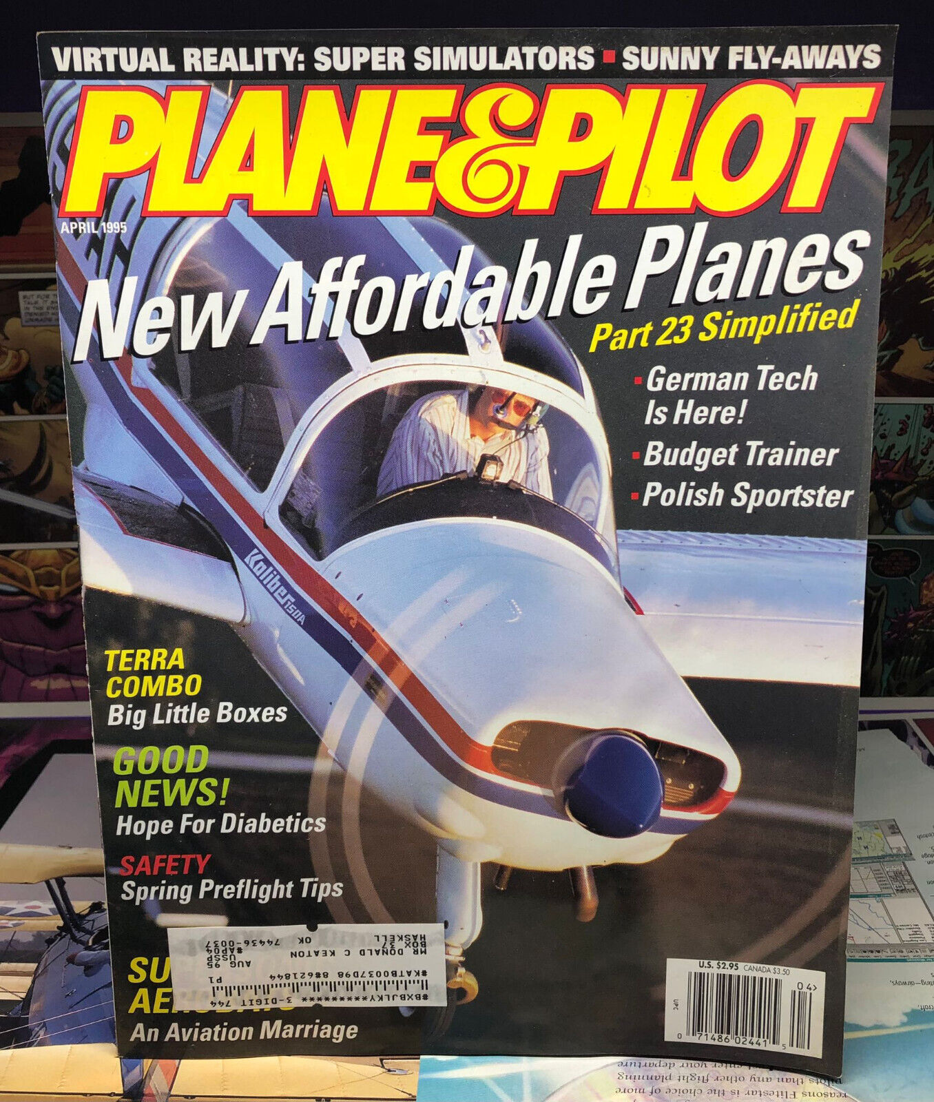 Plane & Pilot - April 1995 Aviation Magazine - New Affordable Planes