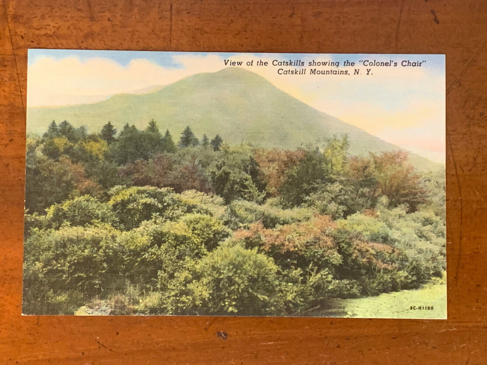 New York, Catskill Mountains, Colonel's Chair, ca 1940, Mint