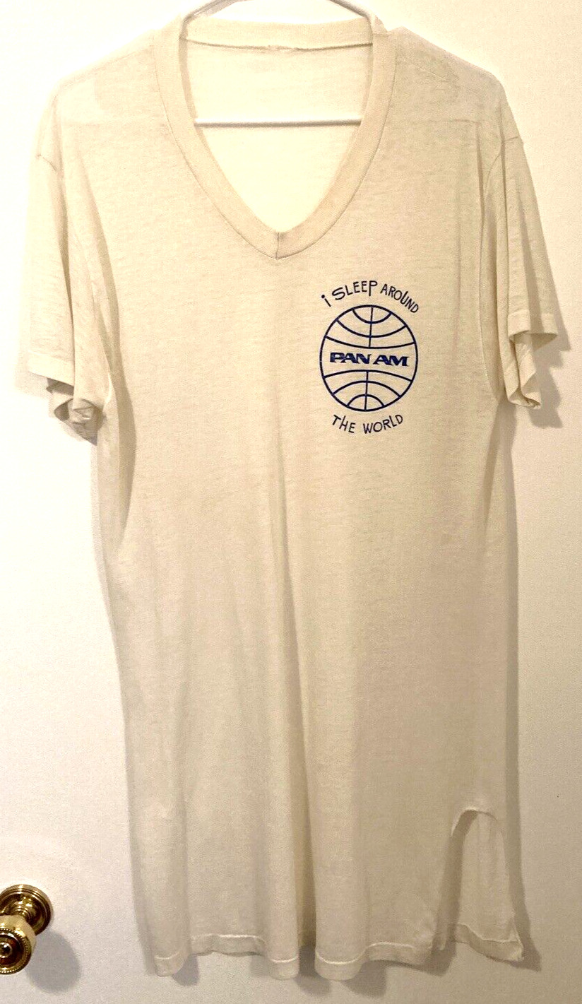 Pan Am Night Shirt T-Shirt, Vintage  \