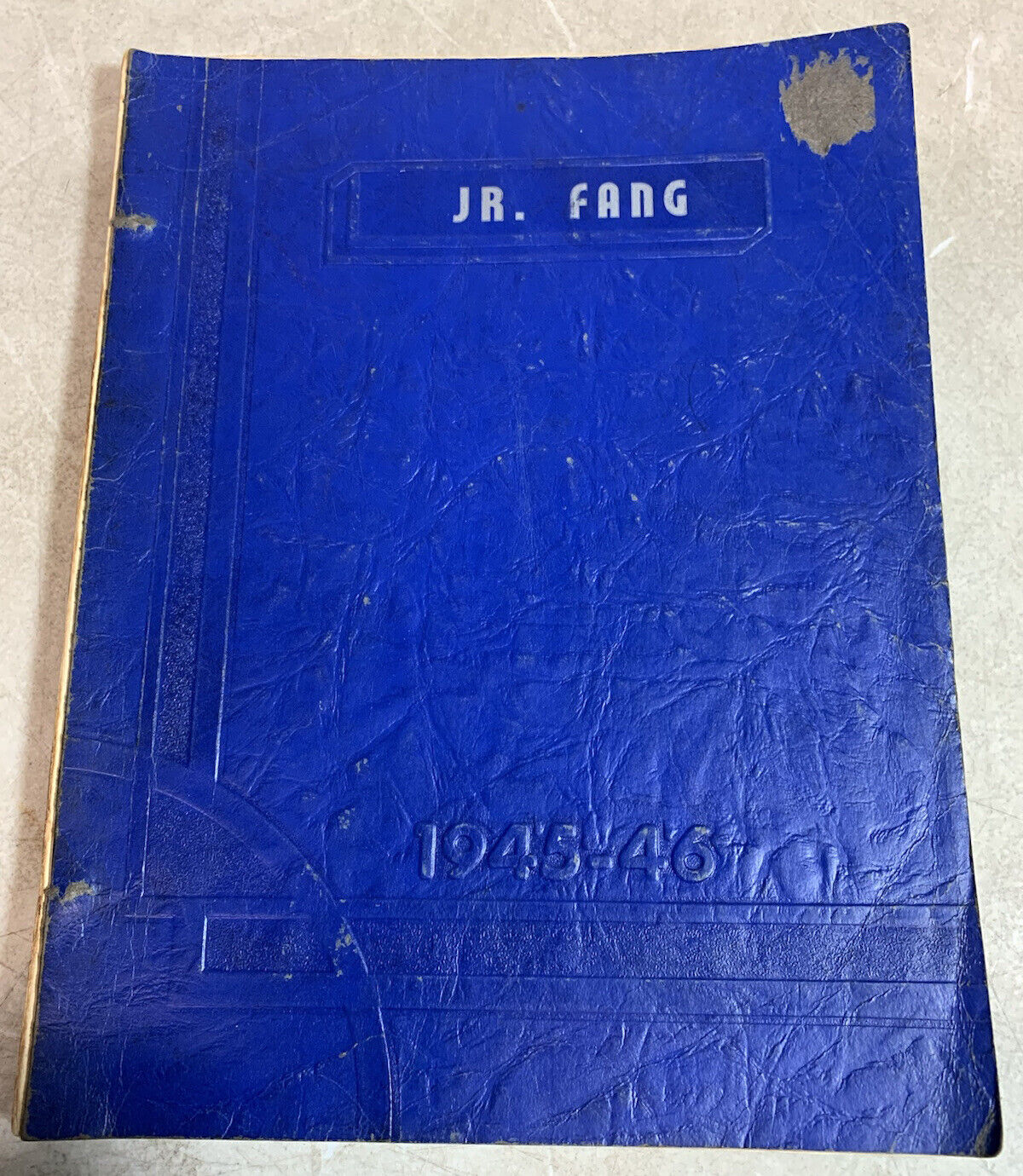 lufkin yearbook jr fang 1945 1946 Texas