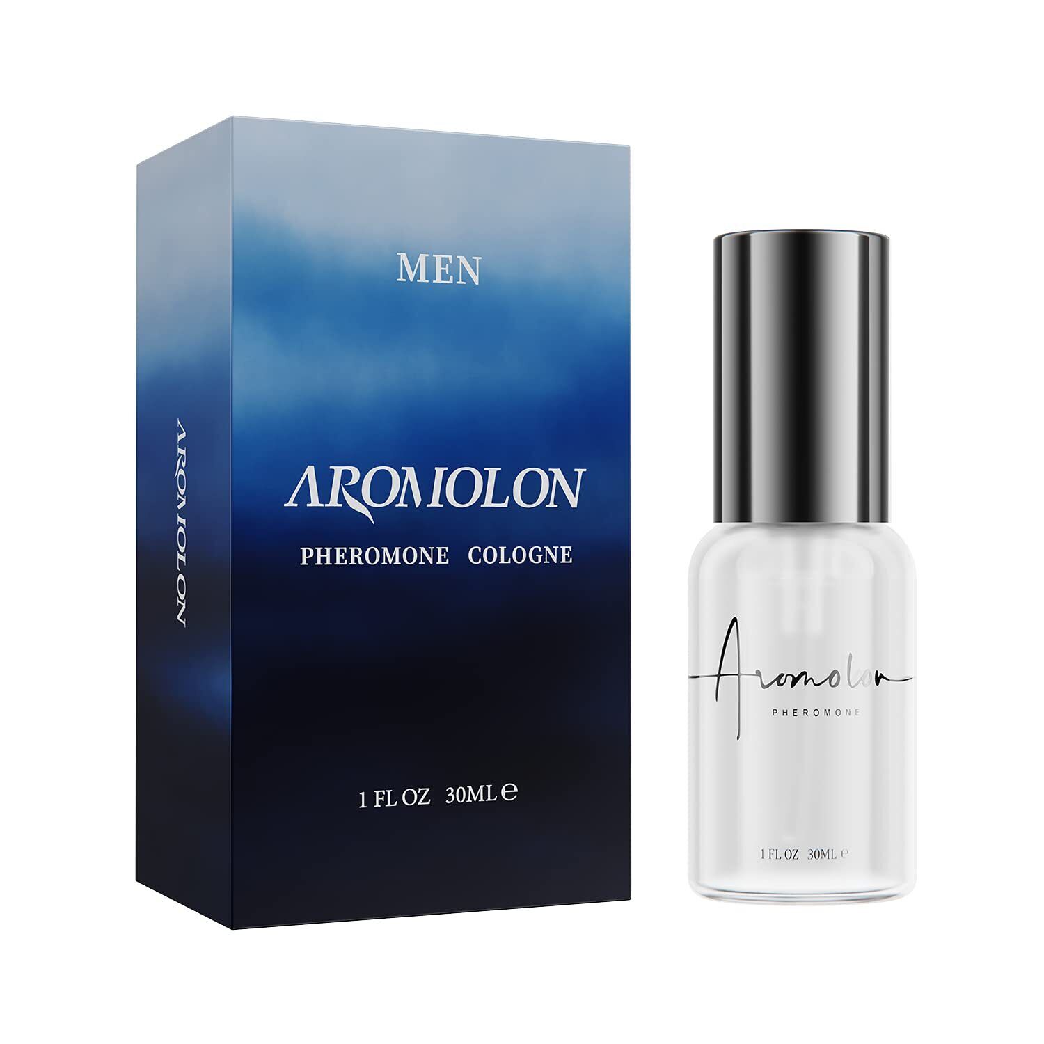 Aquatic Fragrance Pheromone Cologne Spray for Men – Ocean-inspired Scent – St...