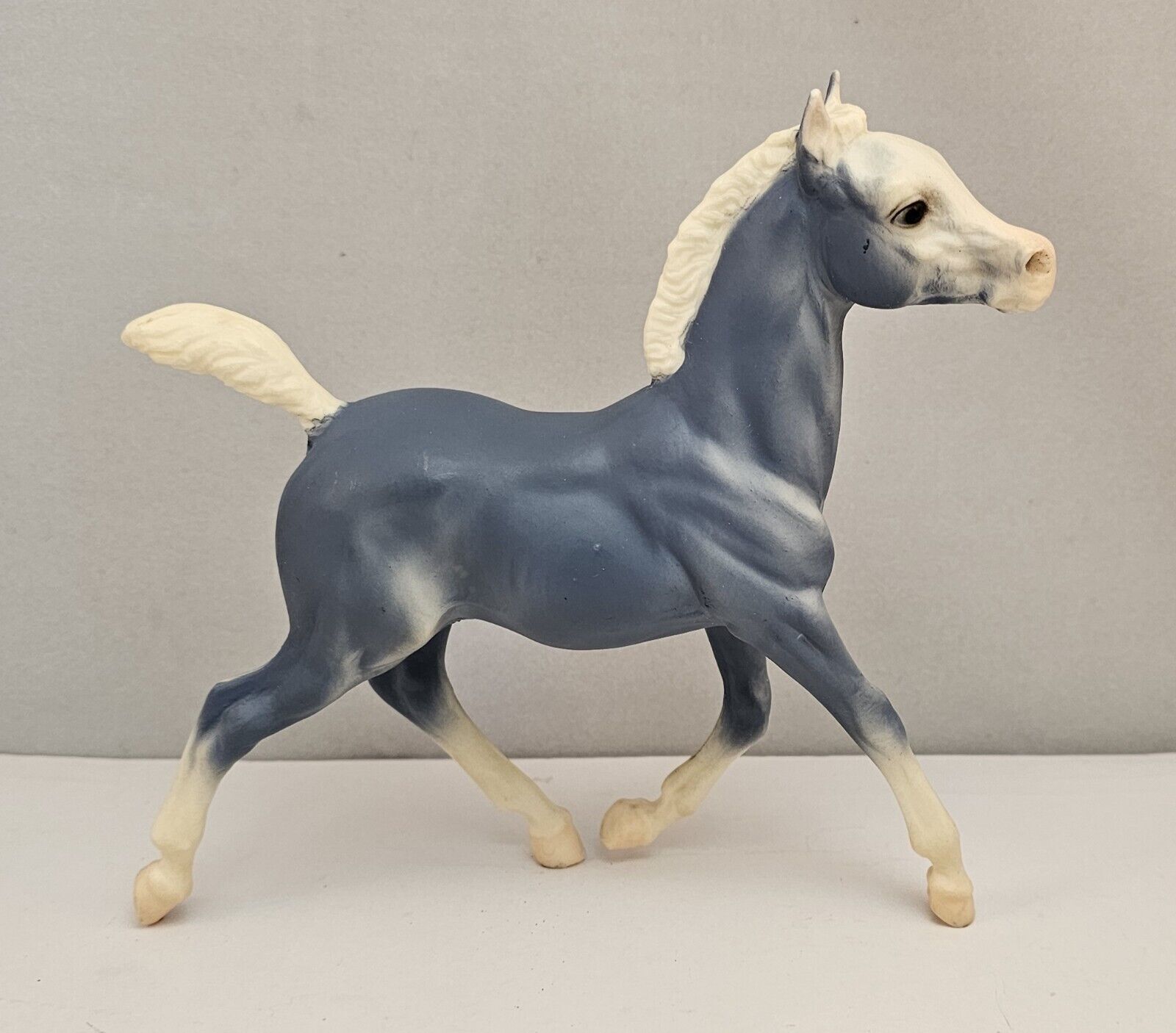 Vintage Breyer Decorator Model Wedgewood Blue Running Foal #4130 - RARE HTF