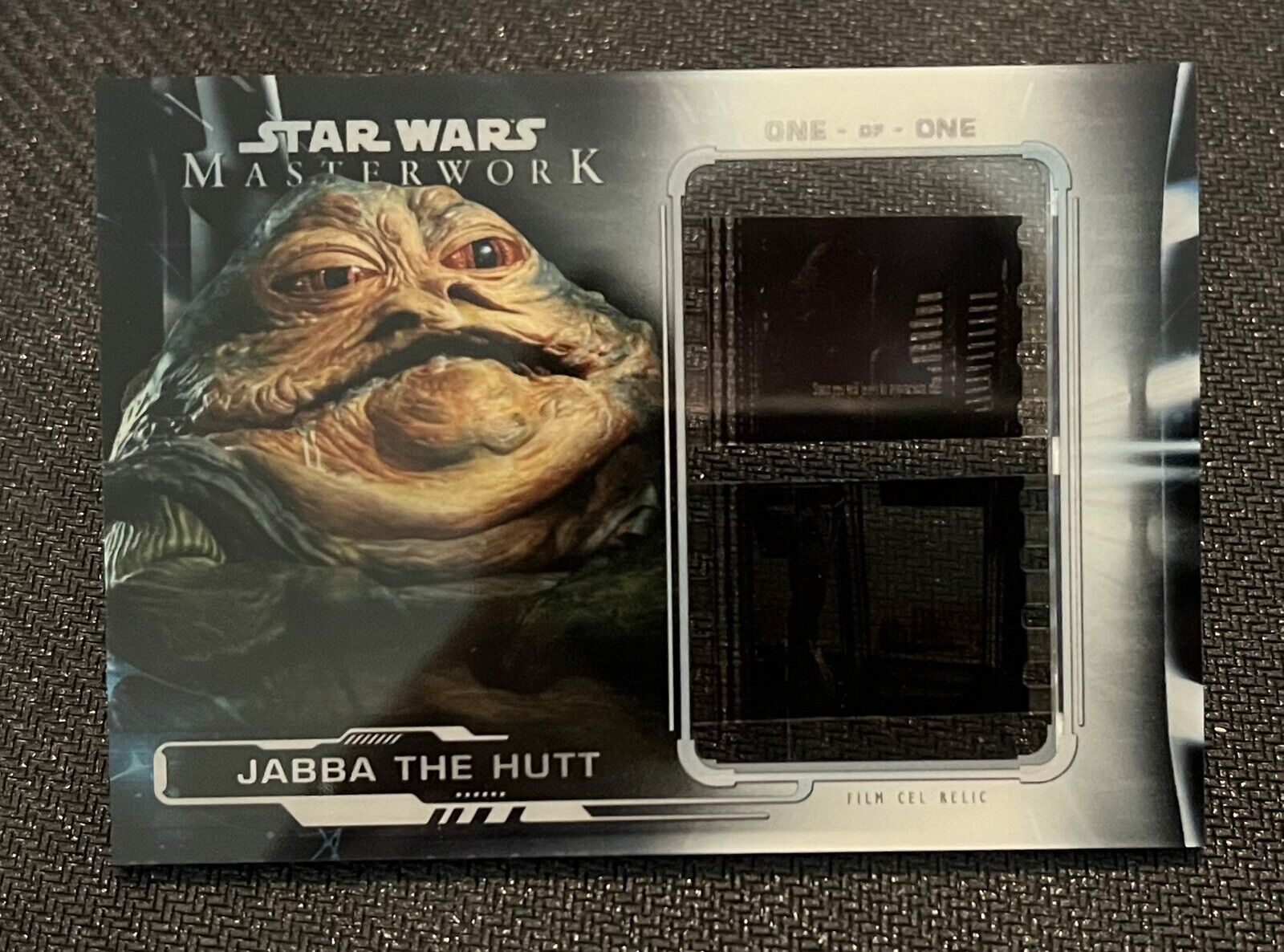 Star Wars 2019 Masterwork 1/1 Film Relic Jabba the Hutt & Leia 🔥🔥🔥