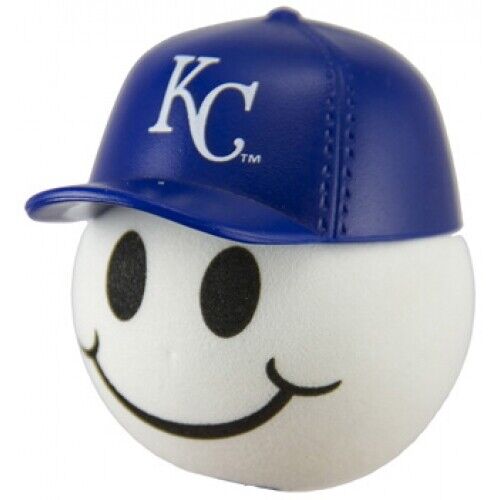Kansas City Royals Baseball Cap Car Antenna Ball / Auto Dashboard Accessory 