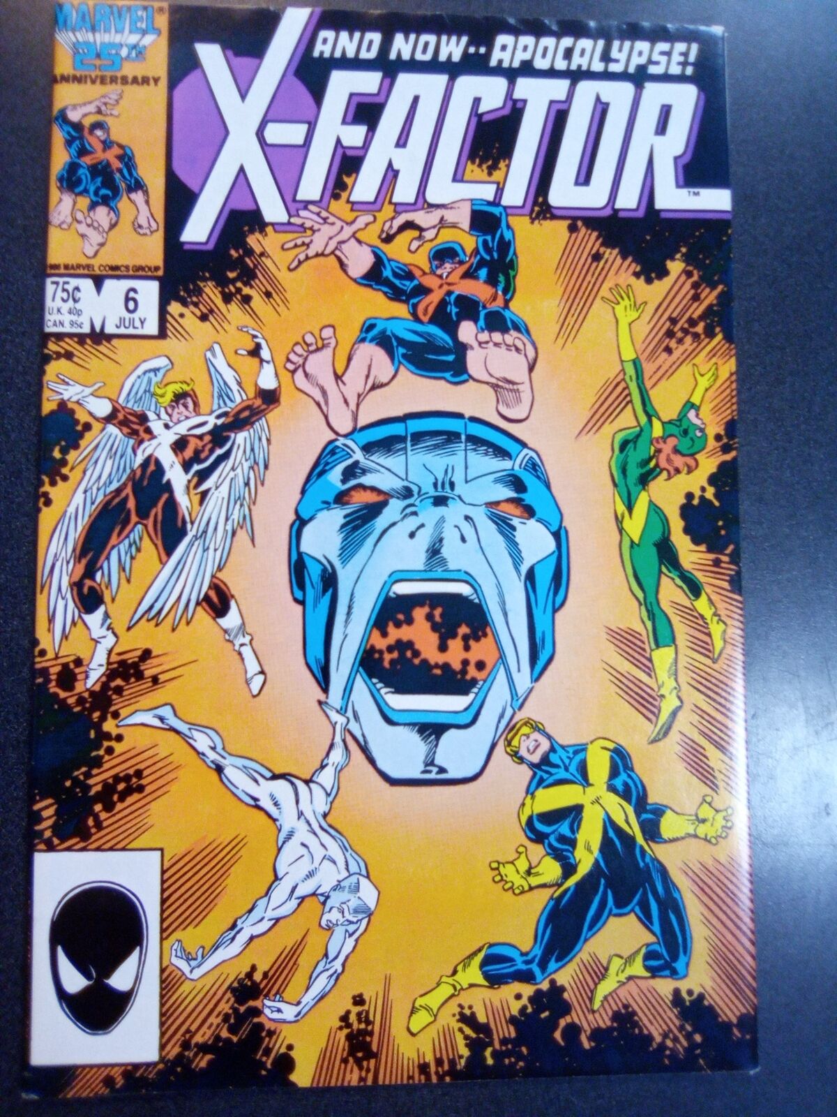 X-Factor #6 (1986) VF Coniditon Comic Book First Print Marvel