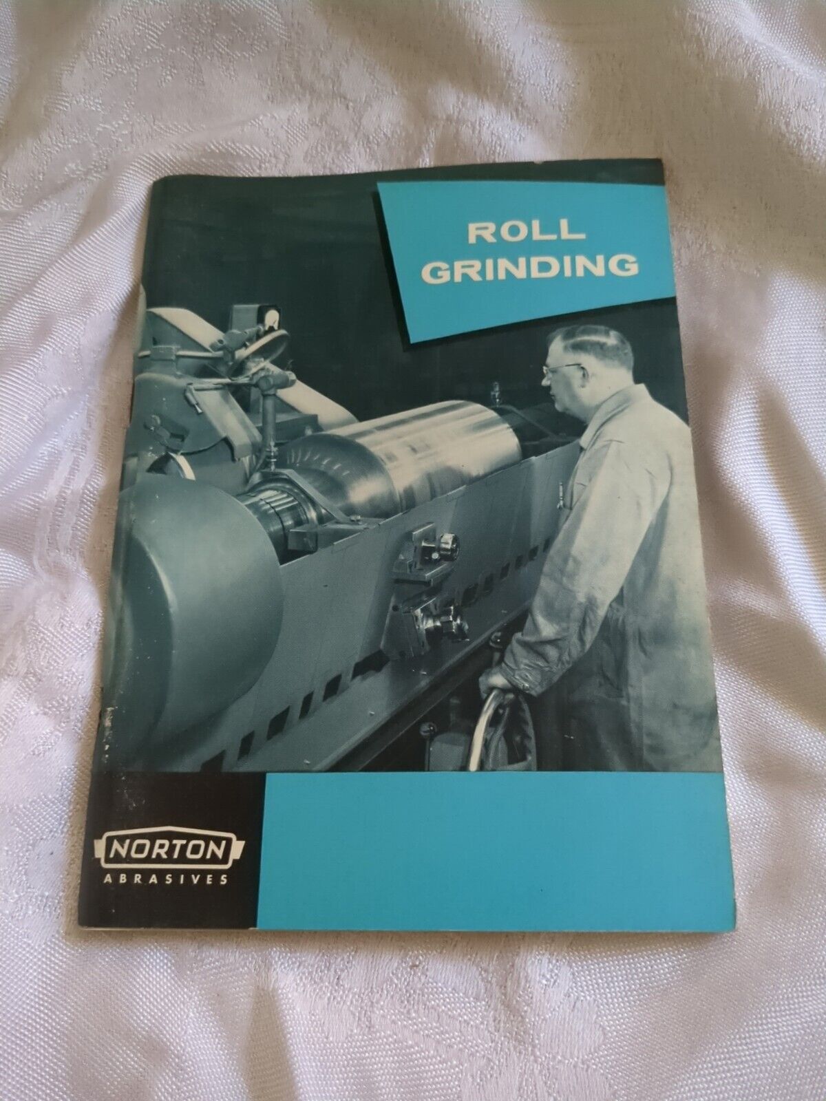 1960 Norton Abrasives Roll Grinding Booklet Vintage