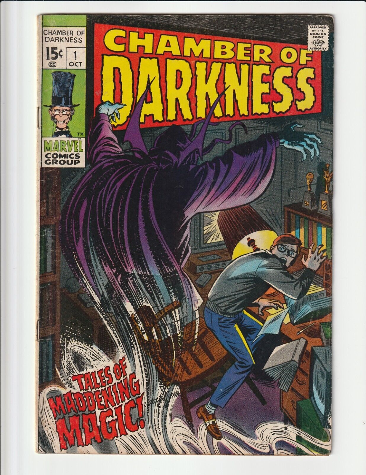 CHAMBER OF DARKNESS #1 (1969) MARVEL COMICS STAN LEE JOHN ROMITA JOHN BUSCEMA