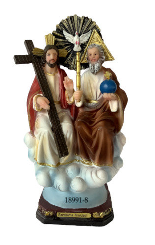 Santisma Trinidad-Holy Trinity 8 Inch Resin Statue |18991-8| New 