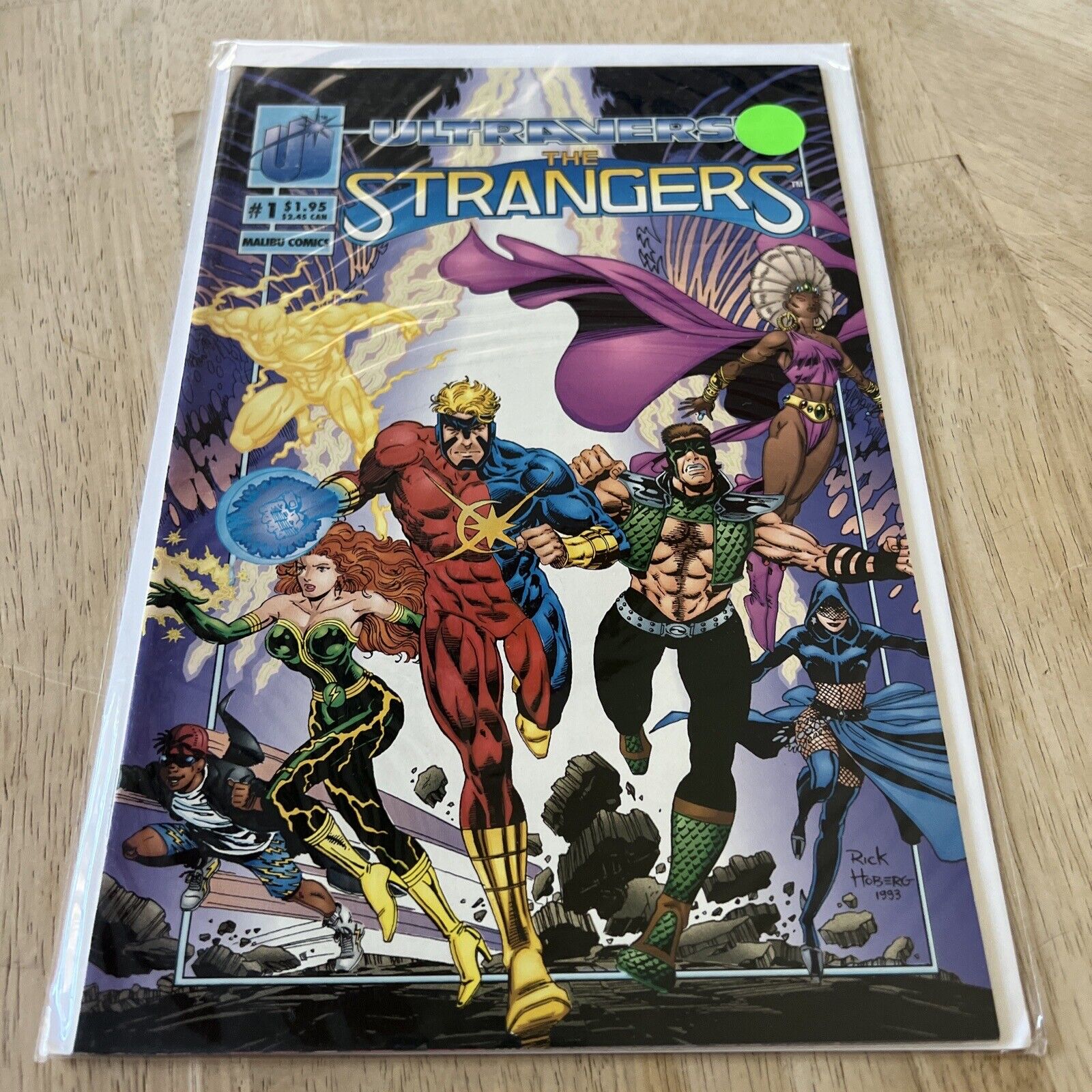THE STRANGERS #1 ULTRA LIMITED EDITION Ultraverse Comic Book June 1993  1st ed