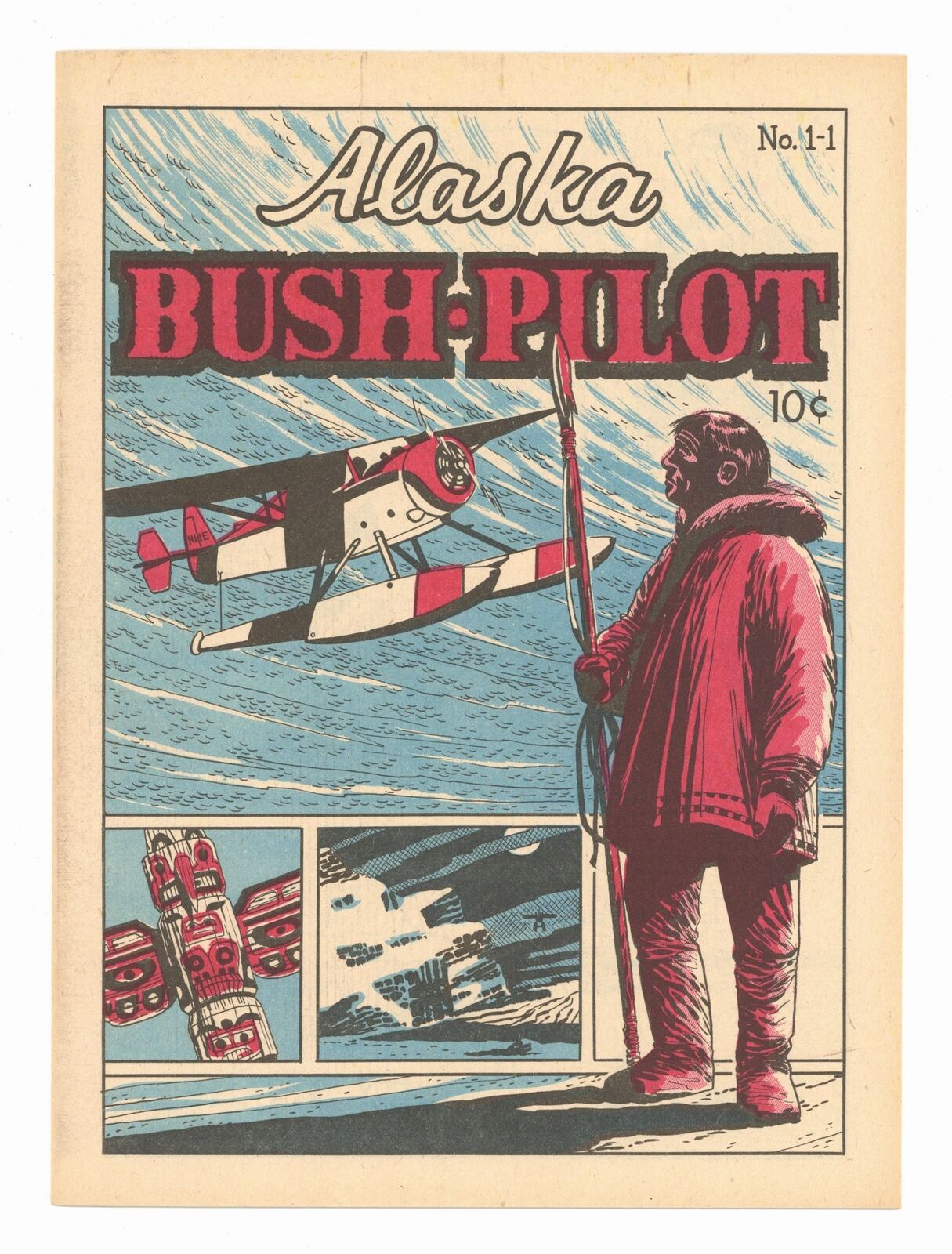 Alaska Bush Pilot #1 VF 8.0 1959