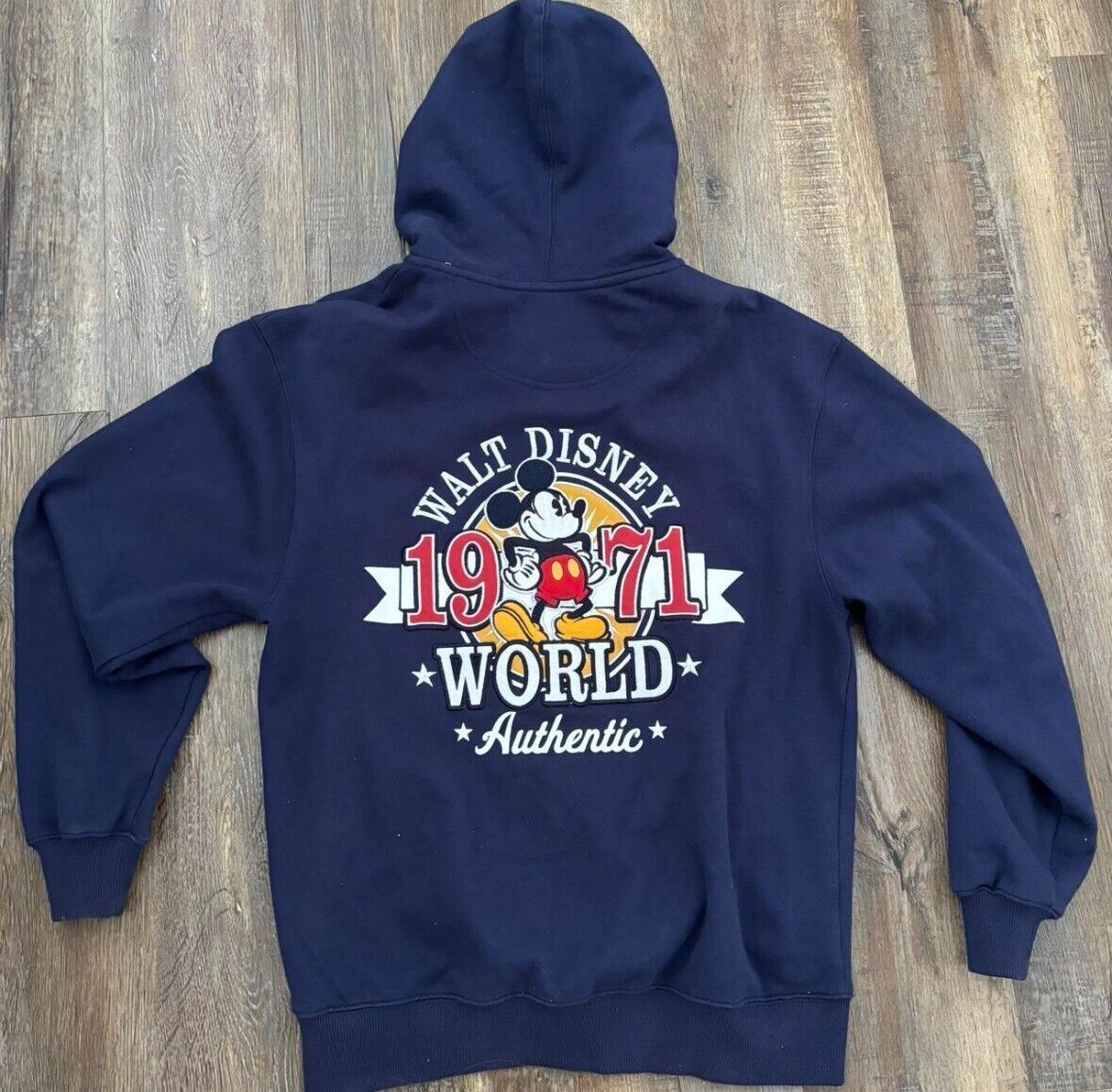 VTG Walt Disney World Authentic  1971 Full Zip Hoodie