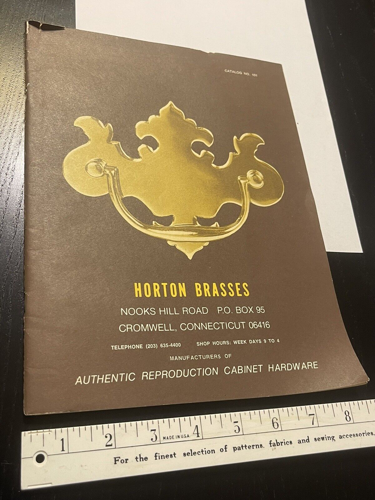Horton Brasses Old Vintage Brass Cabinet Hardware Catalog 1980s Drawer Pulls…